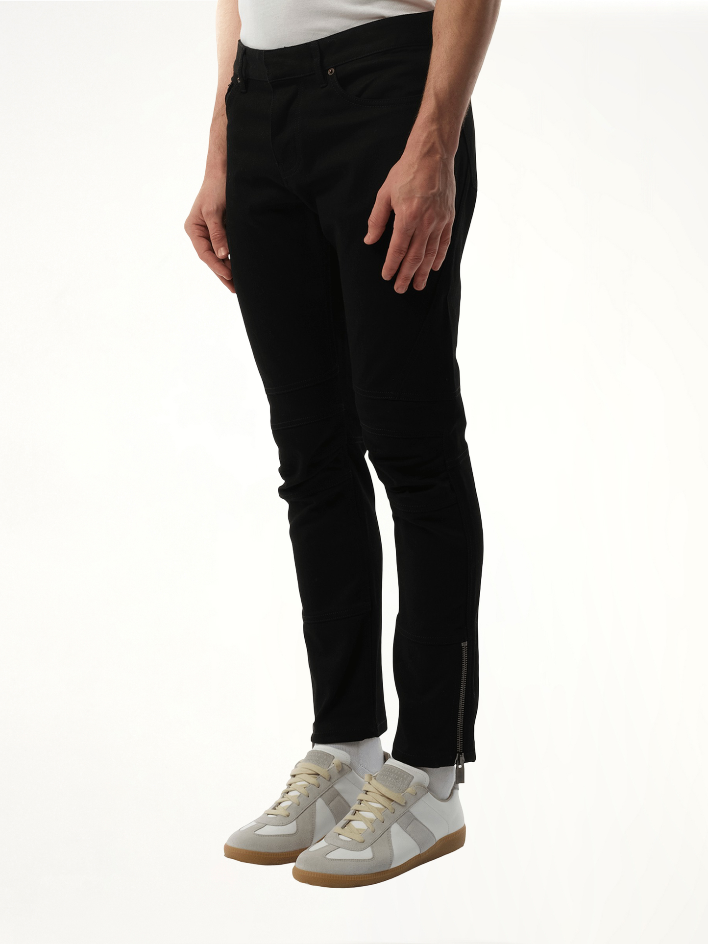 Biker Jeans in Black