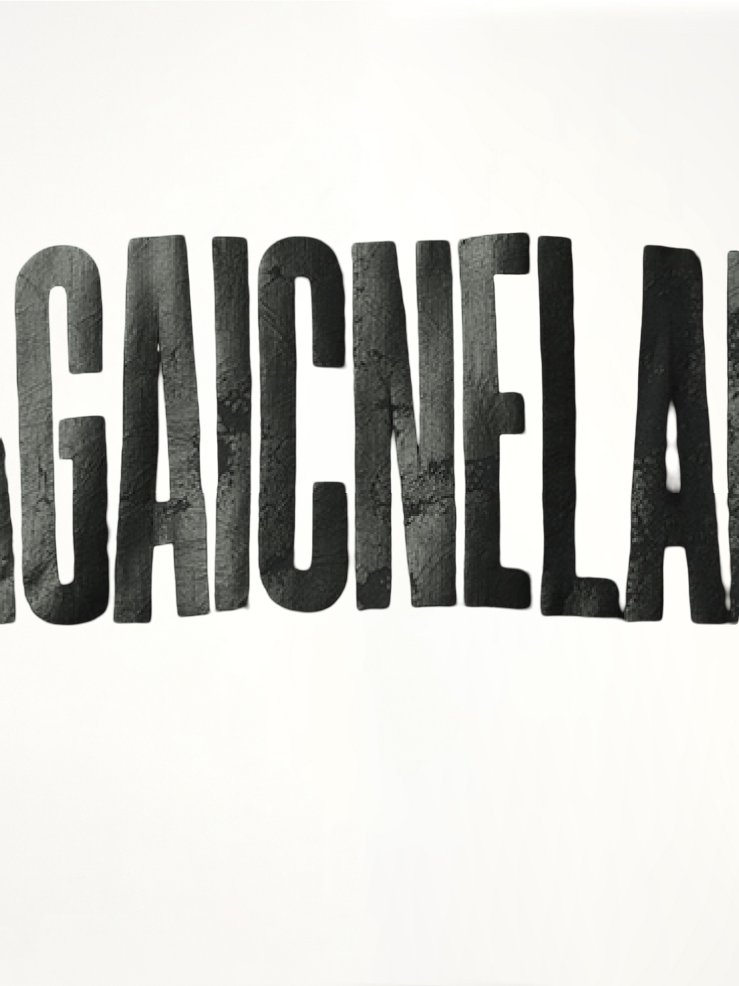 AGAICNELAB Large Fit Hoodie in Washed Black/Anthracite