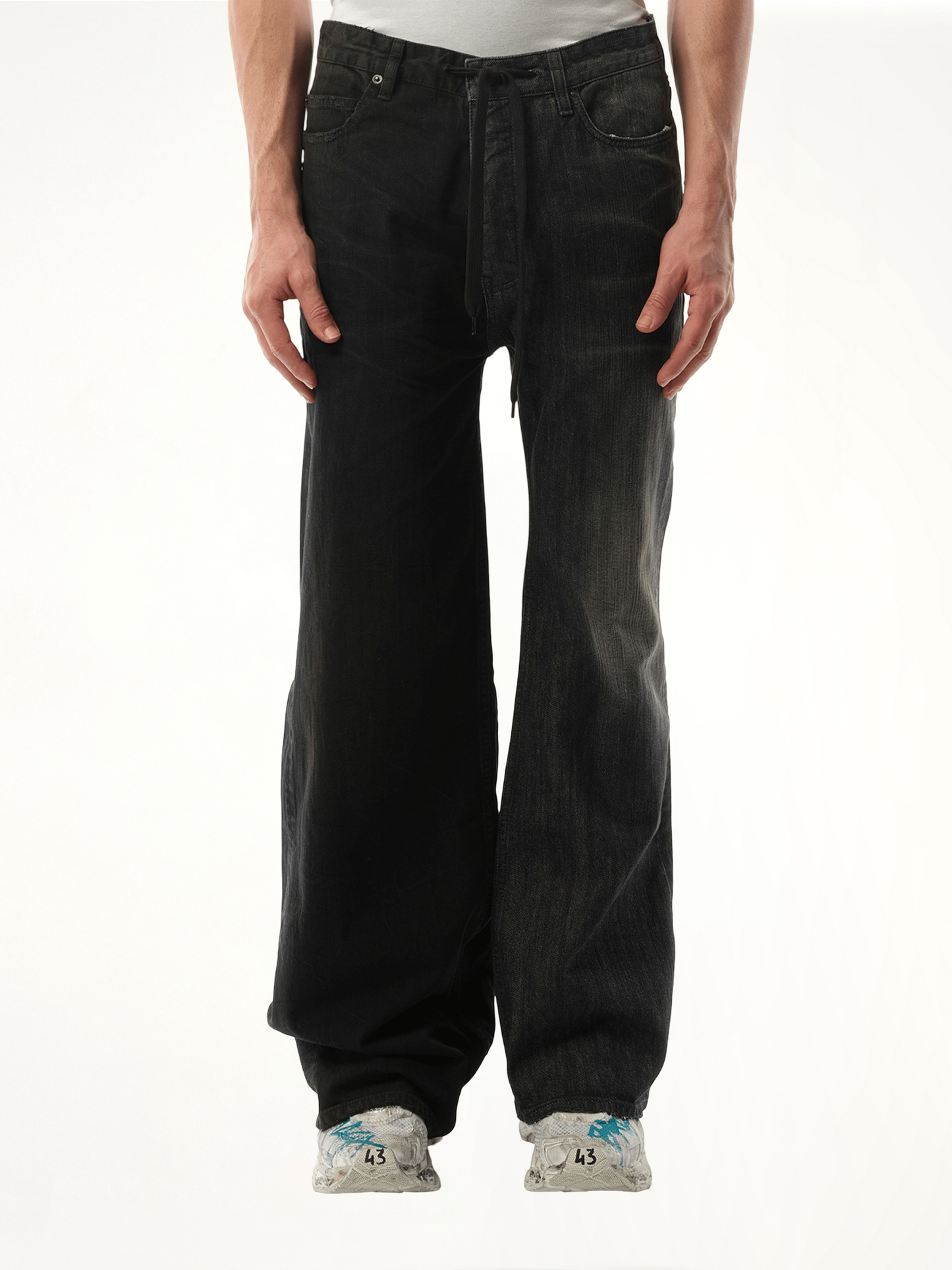 Fifty-Fifty Pants in Black
