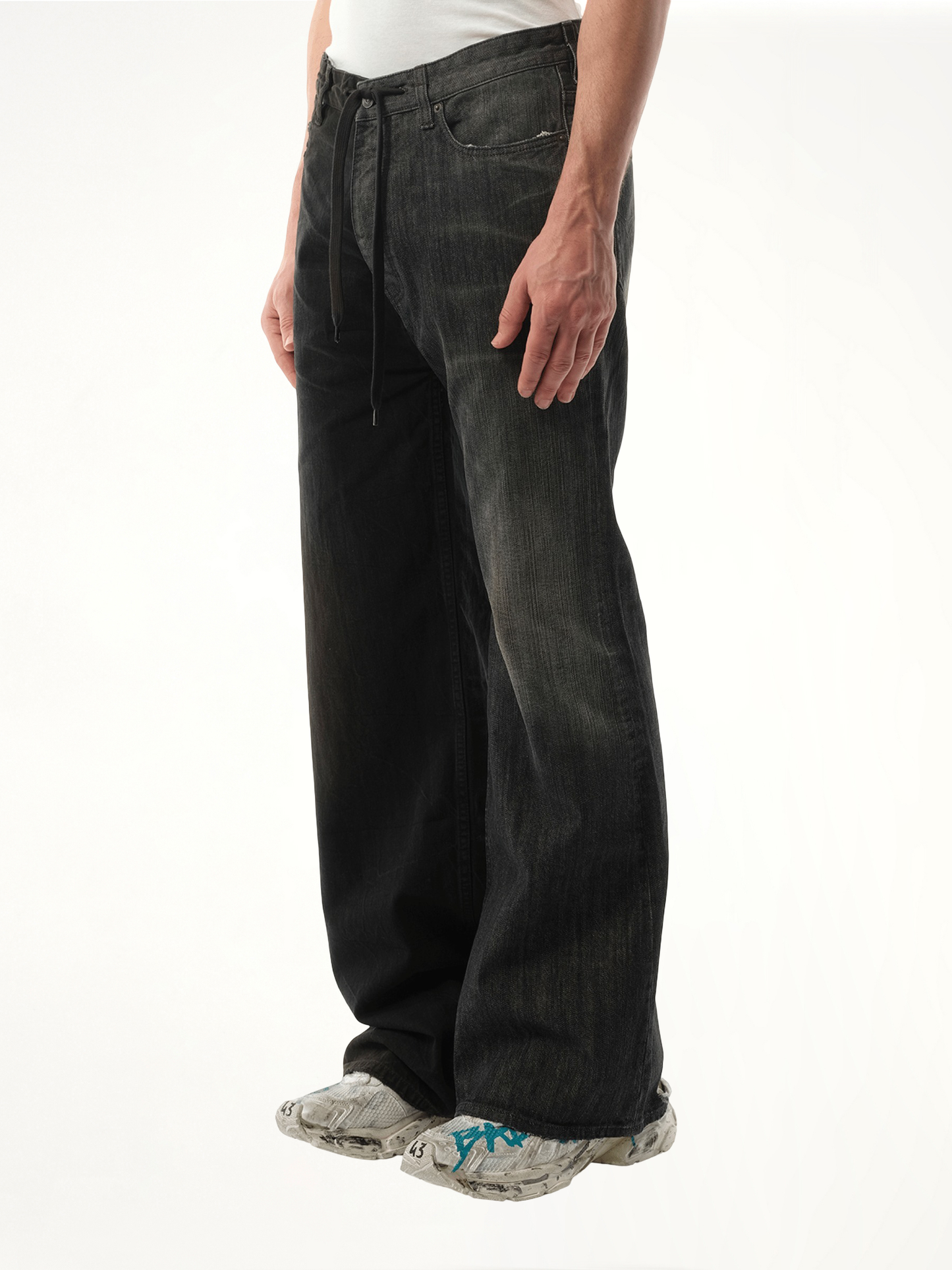 Fifty-Fifty Pants in Black