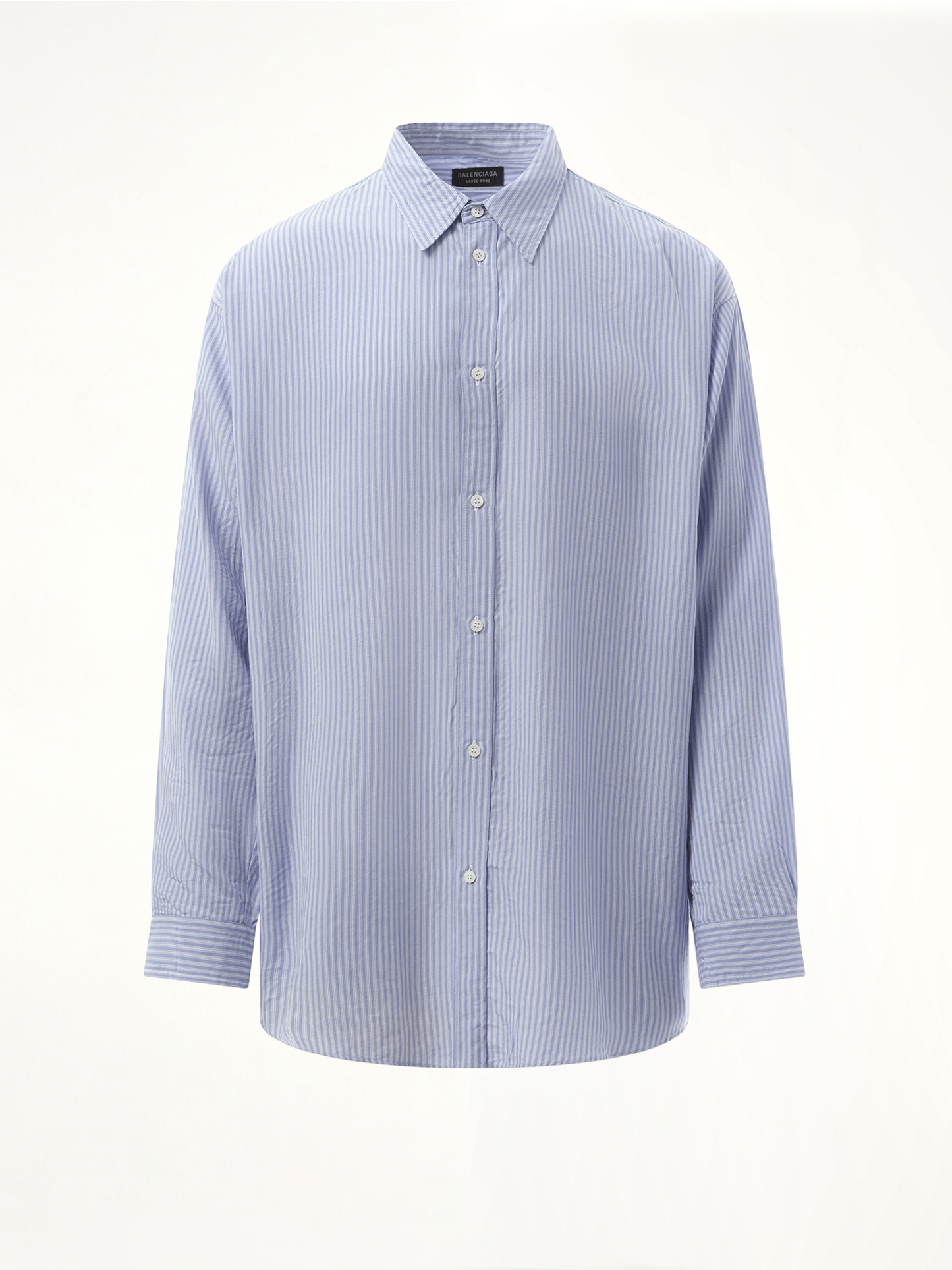 Fluid Stripe Shirt in Blue/White