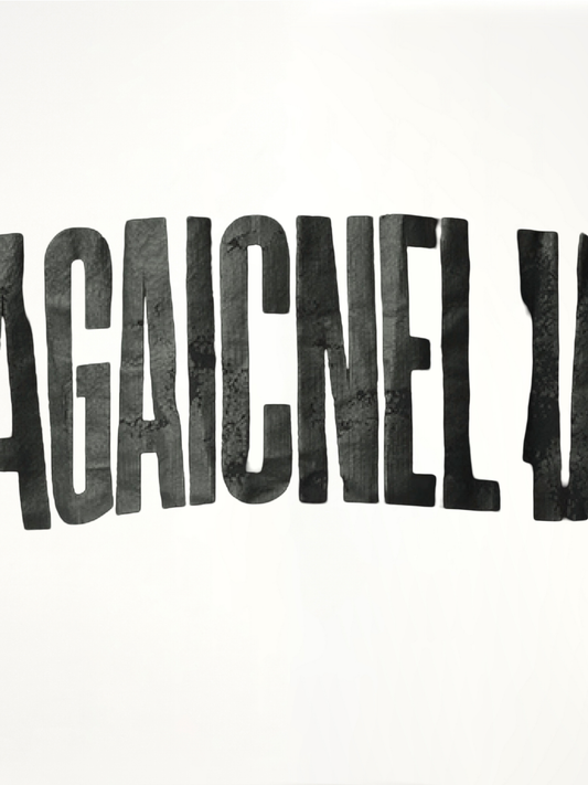 AGAICNELAB Oversized T-Shirt in Washed Black/Anthracite