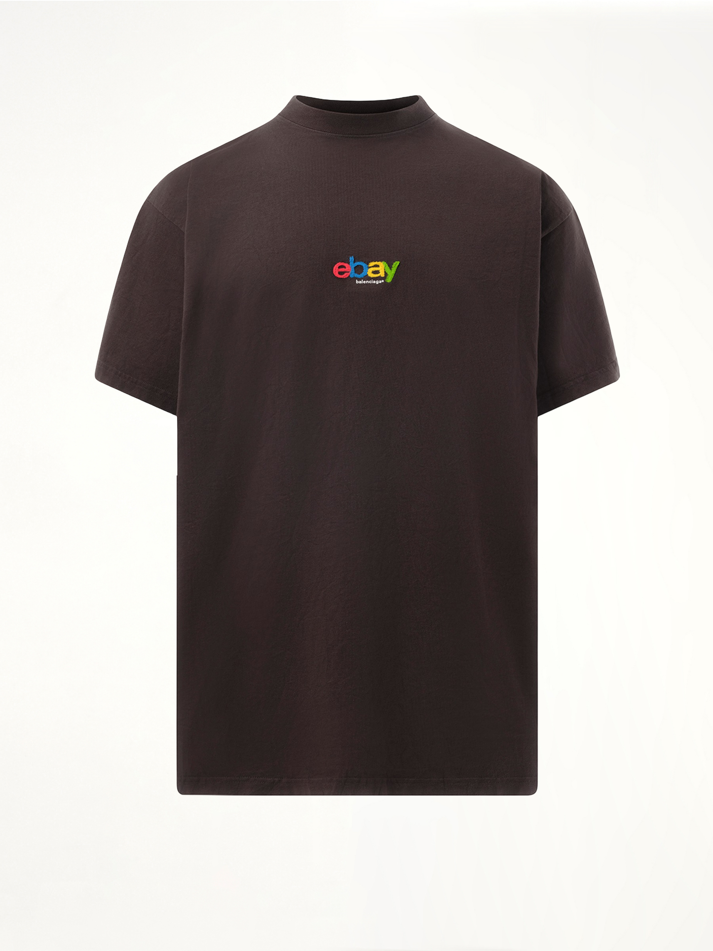 Ebay Oversized T-Shirt in Washed Black