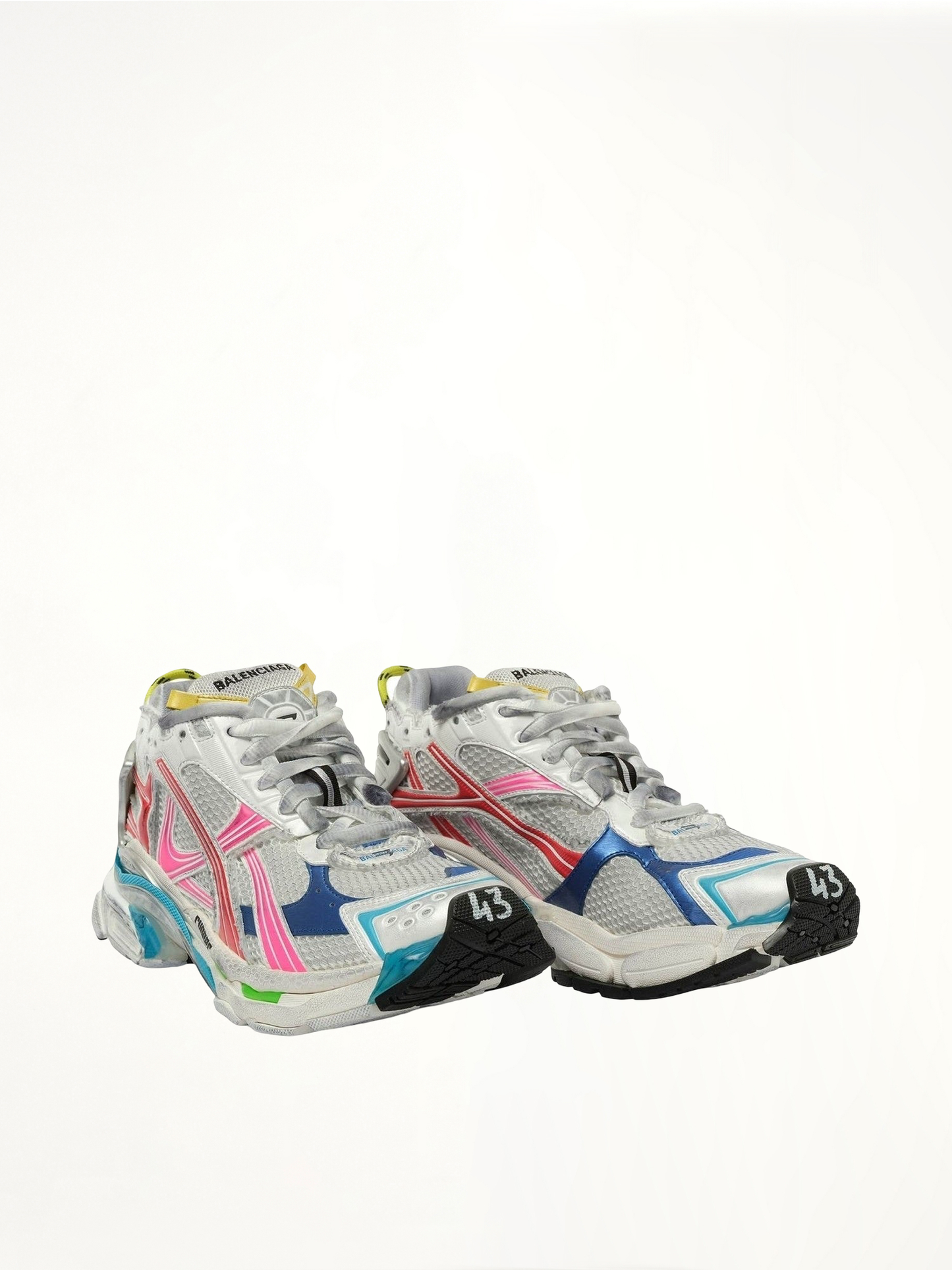 Runner Metallic Sneaker in Multicolour