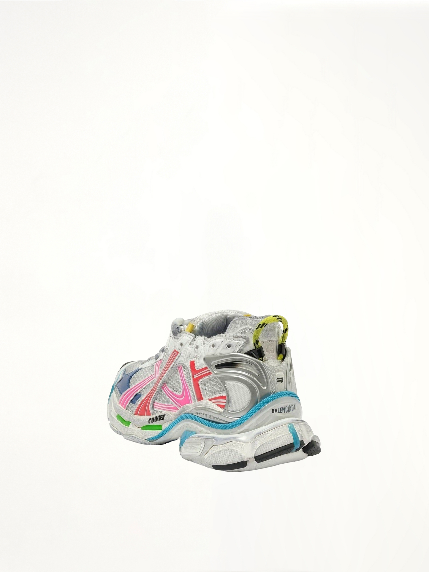 Runner Metallic Sneaker in Multicolour