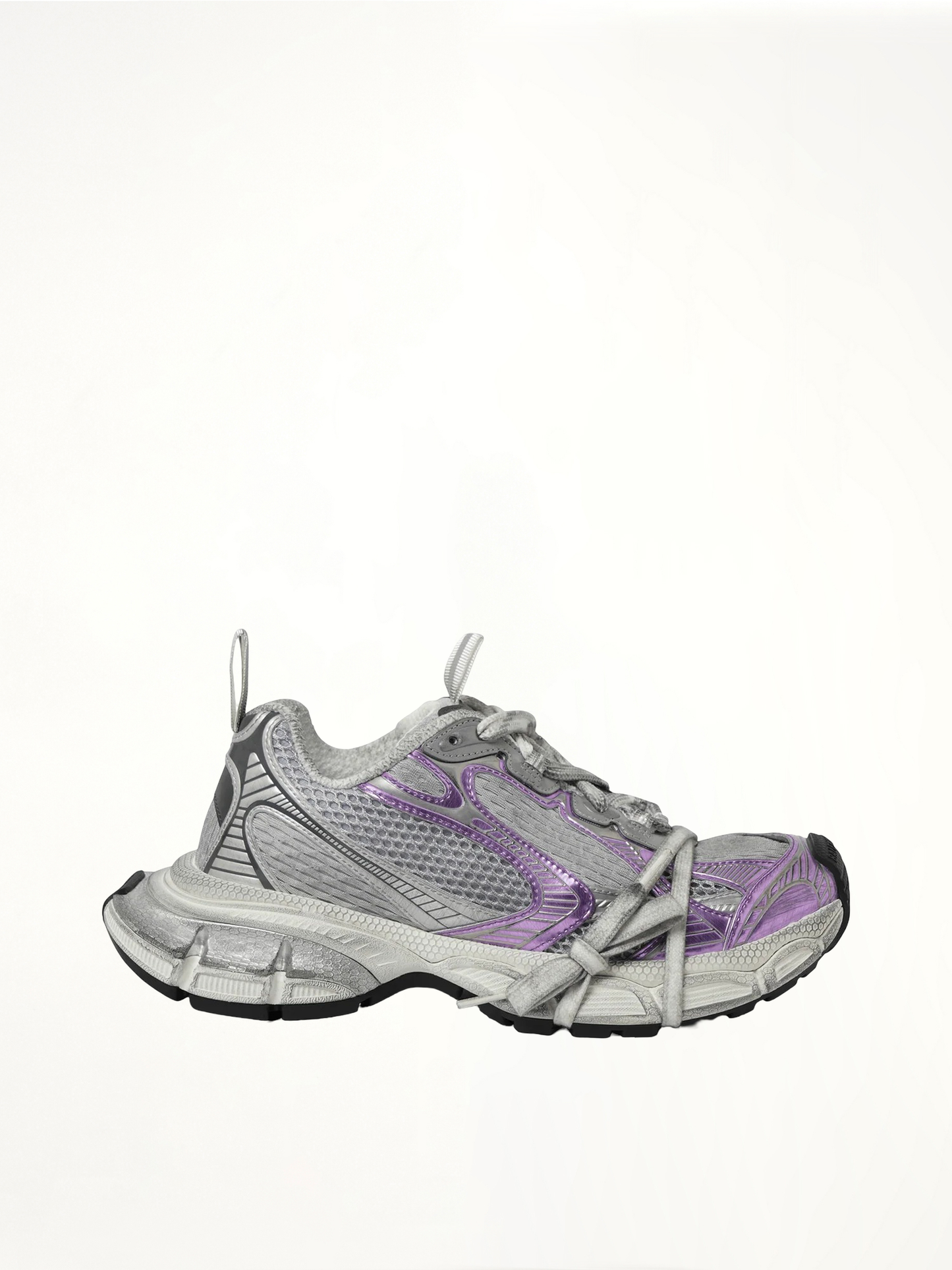 3XL Sneaker in Grey/Purple/White