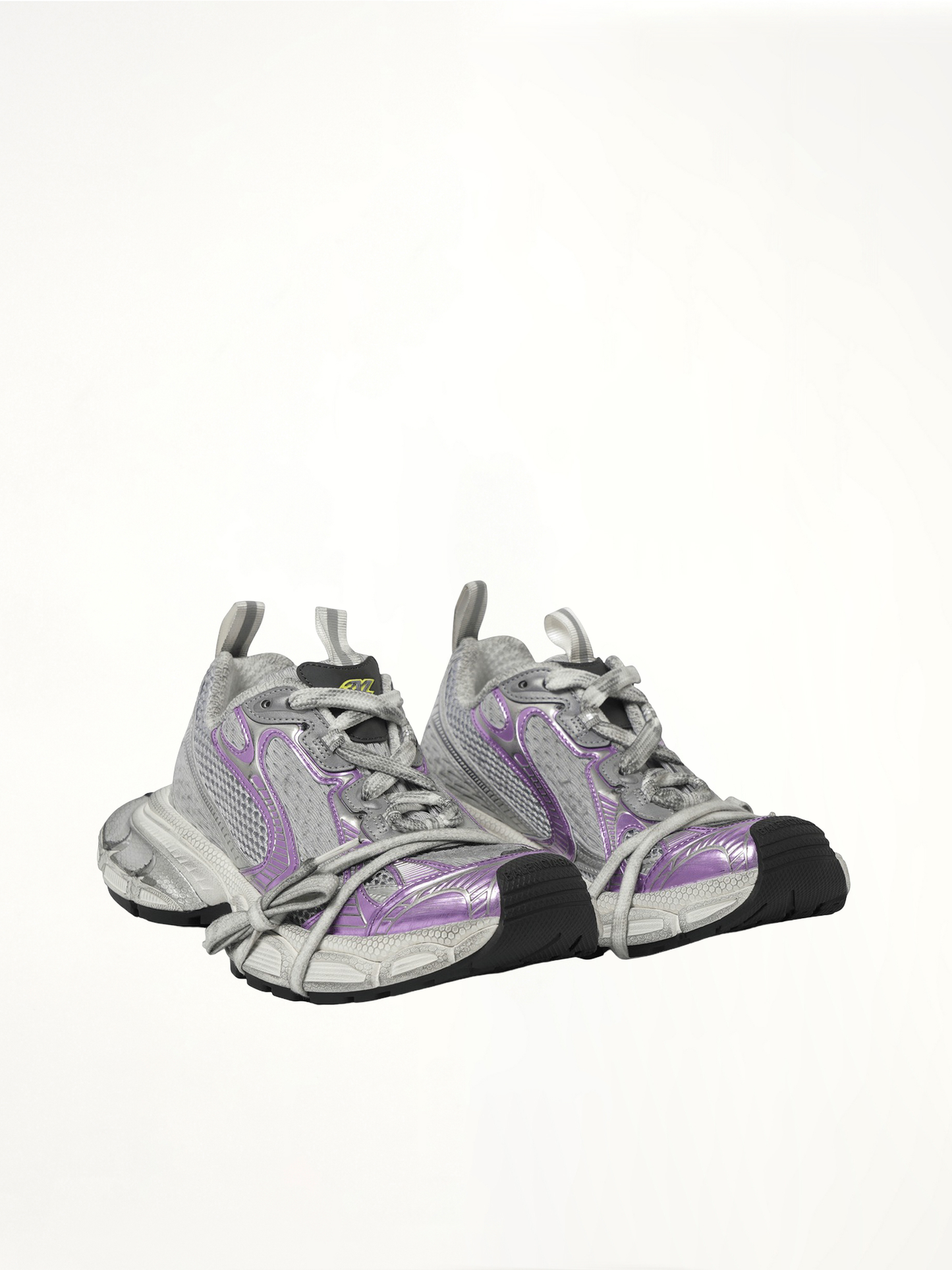 3XL Sneaker in Grey/Purple/White