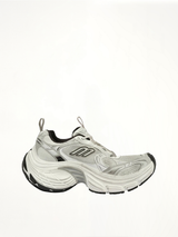 10XL Sneaker in White/Black/Grey Side View | BALENCIAGA