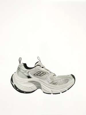 10XL Sneaker in White/Black/Grey