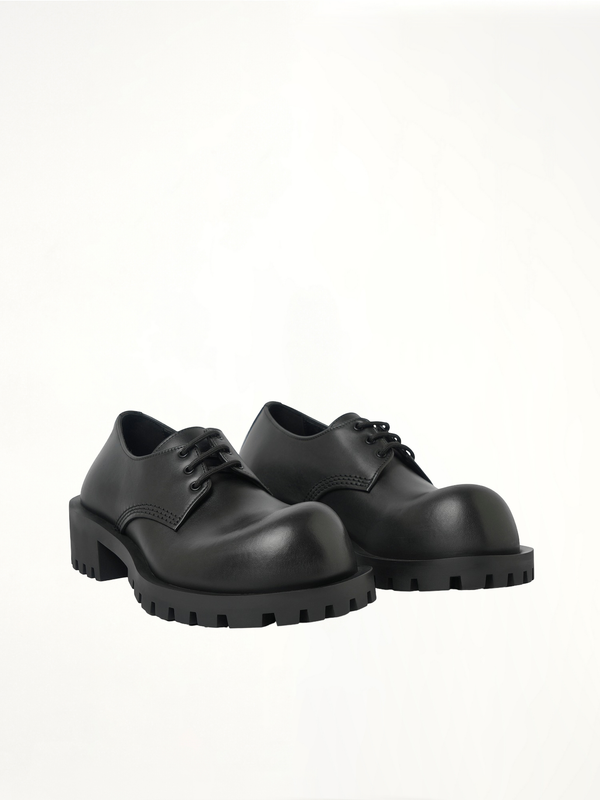 Hummer Derbie in Black Front View | BALENCIAGA