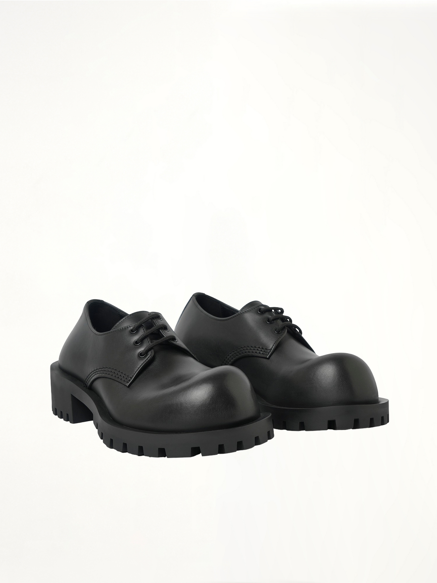 Hummer Derbie in Black Front View | BALENCIAGA