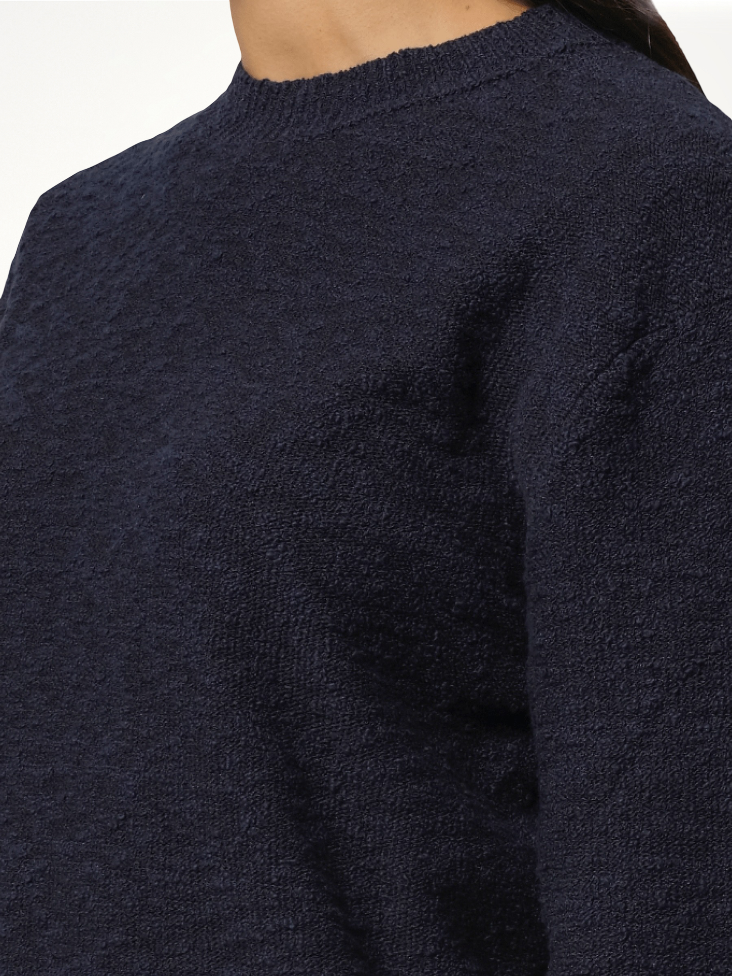 Boucle Sweater in Blue