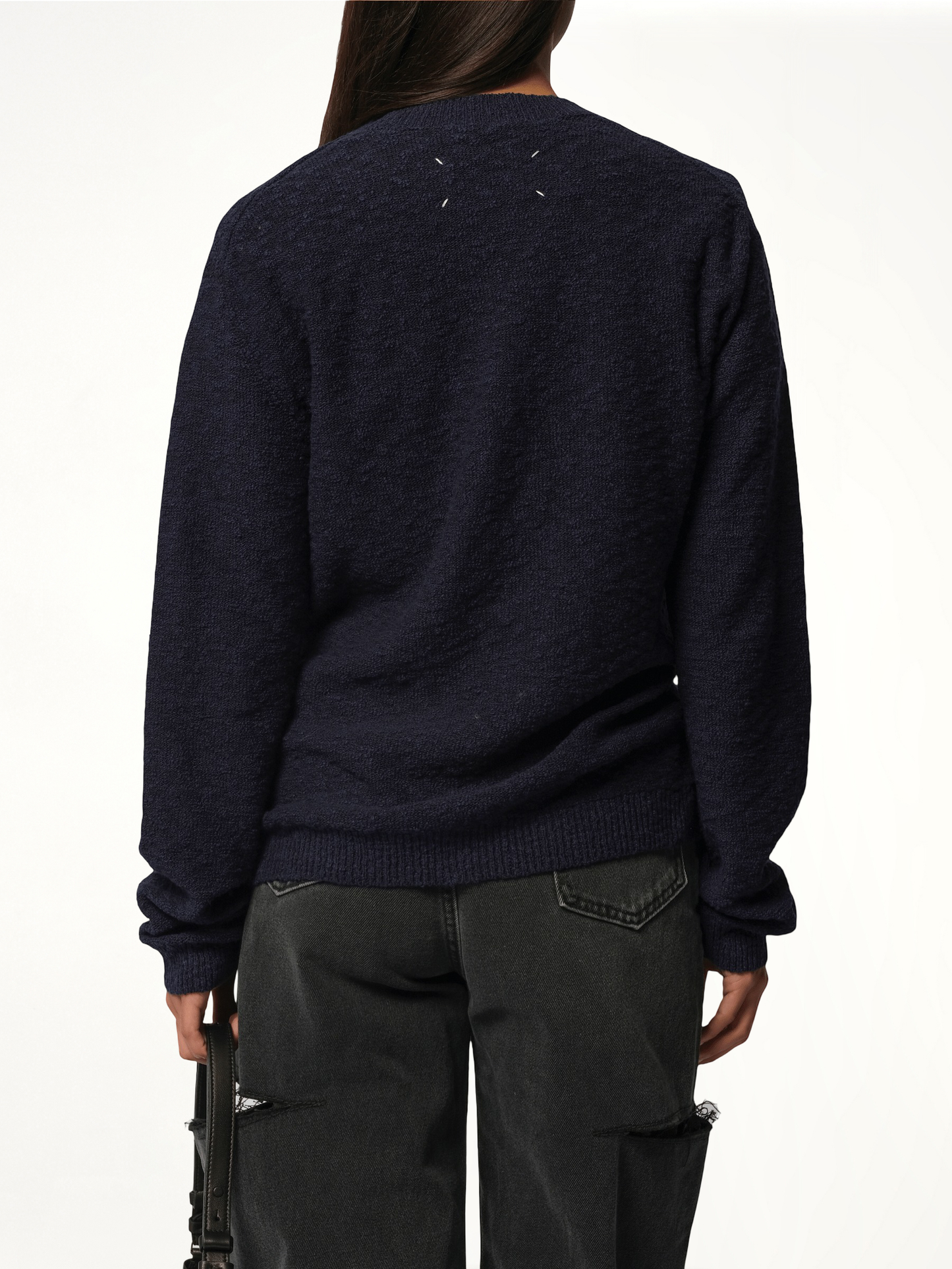 Boucle Sweater in Blue