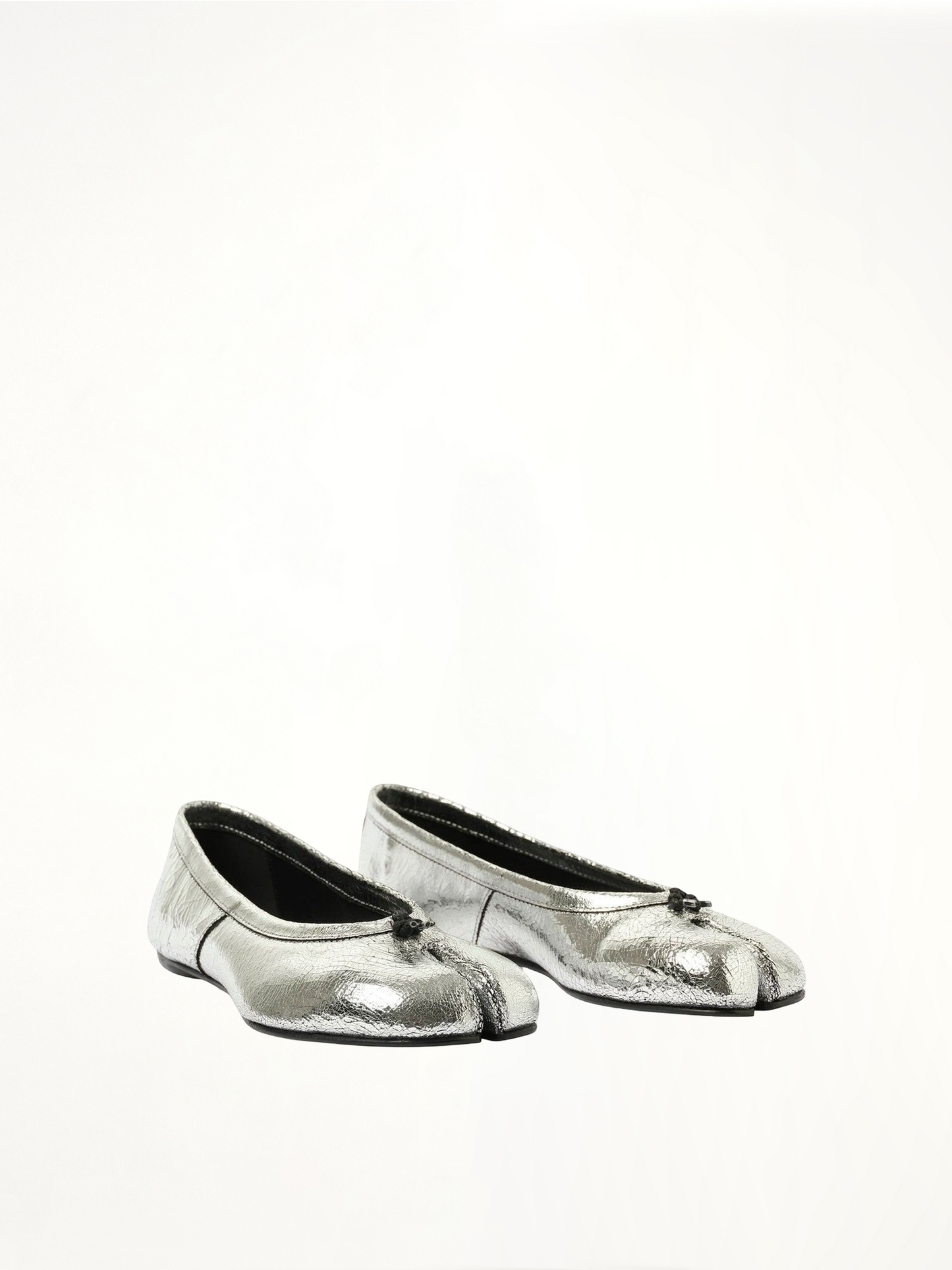 Tabi New Ballerina in Silver