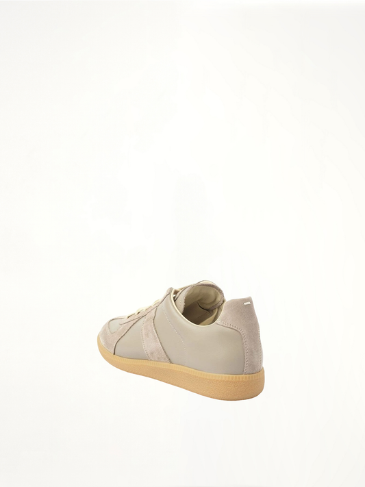 Replica Leather Sneaker in Birdy