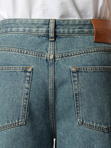 Anagram Baggy Jeans AF in Mid Blue Denim