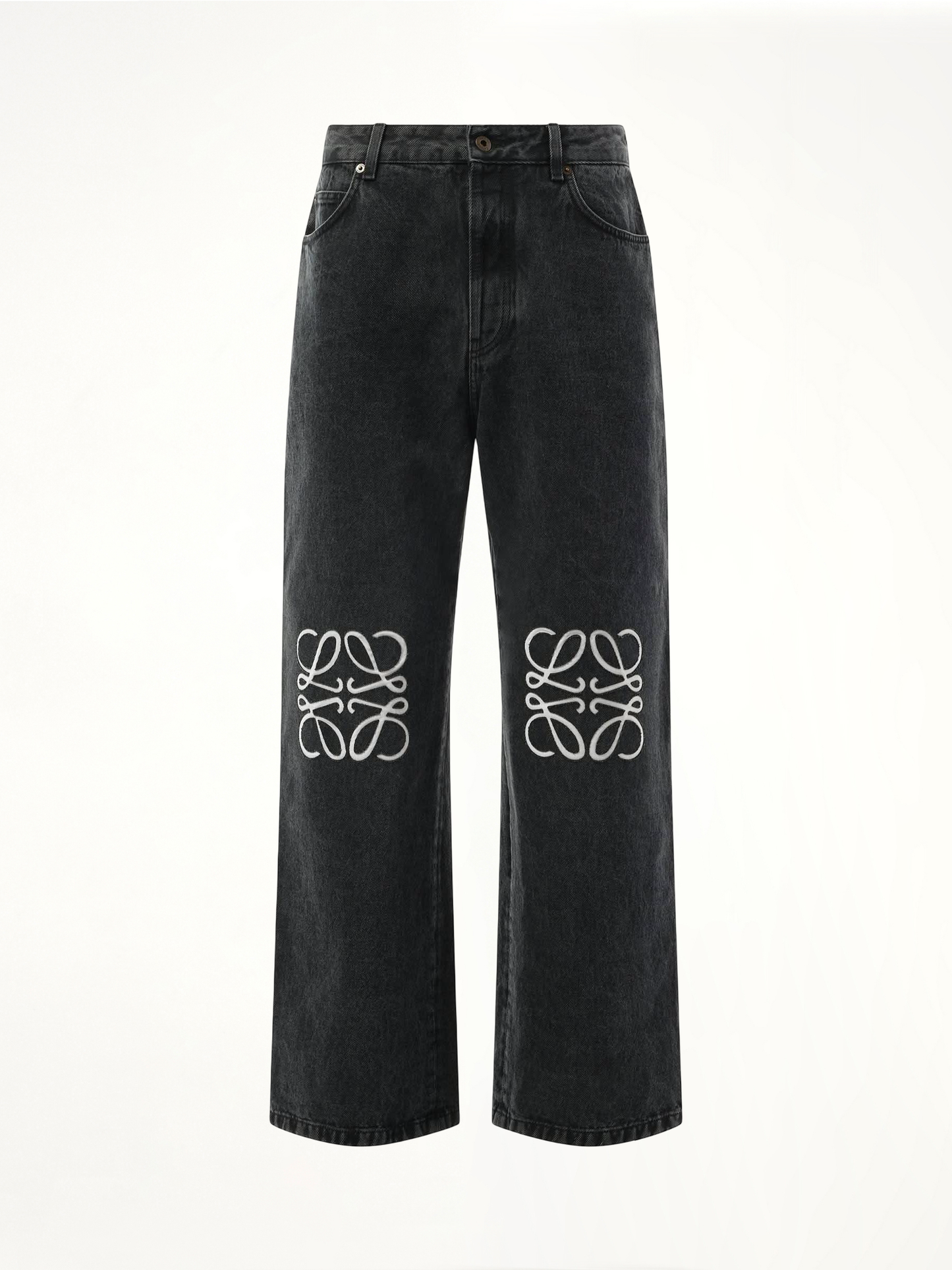 Anagram Baggy Jeans AF in Black