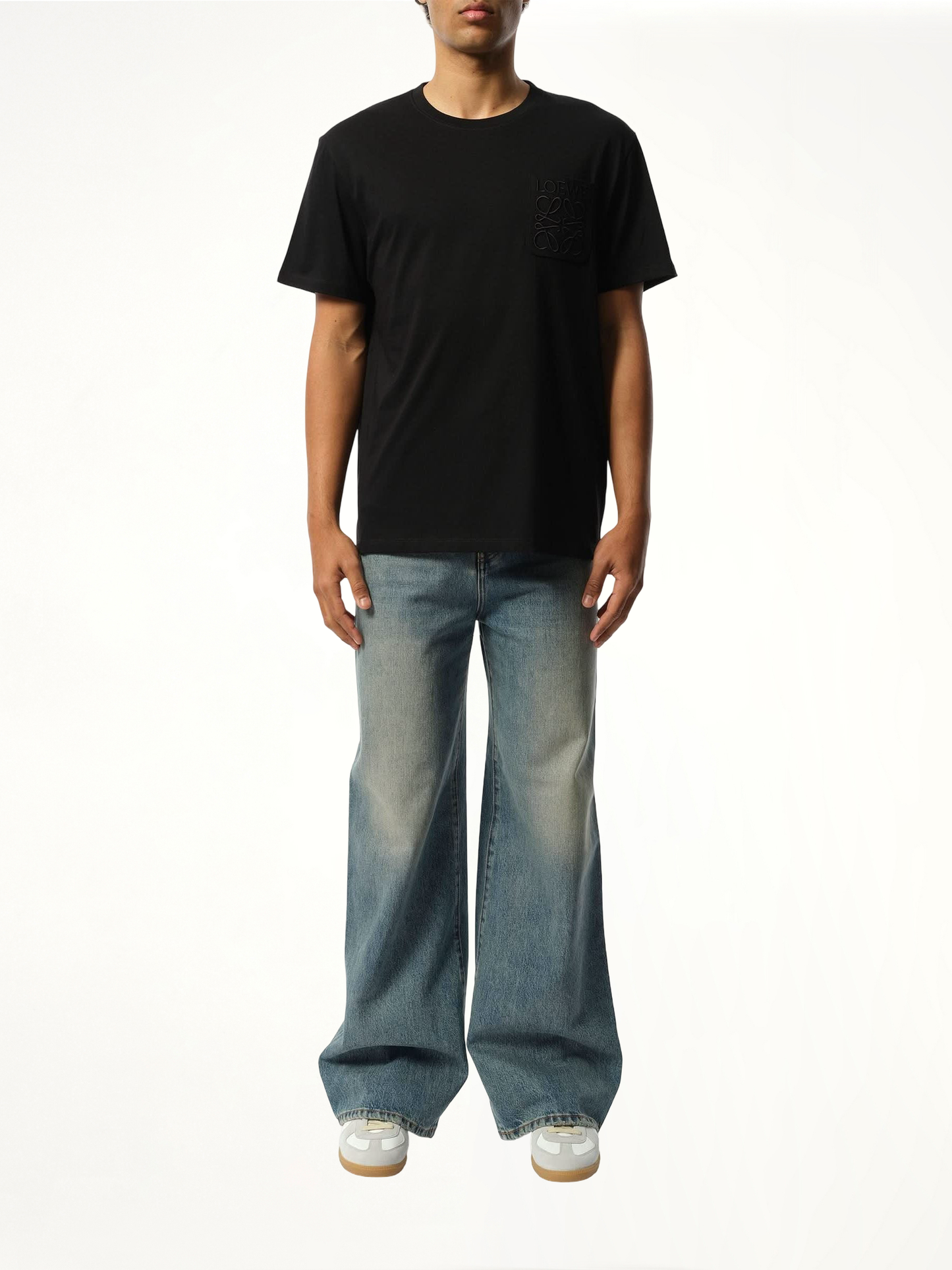 Relaxed Anagram T-Shirt in Black