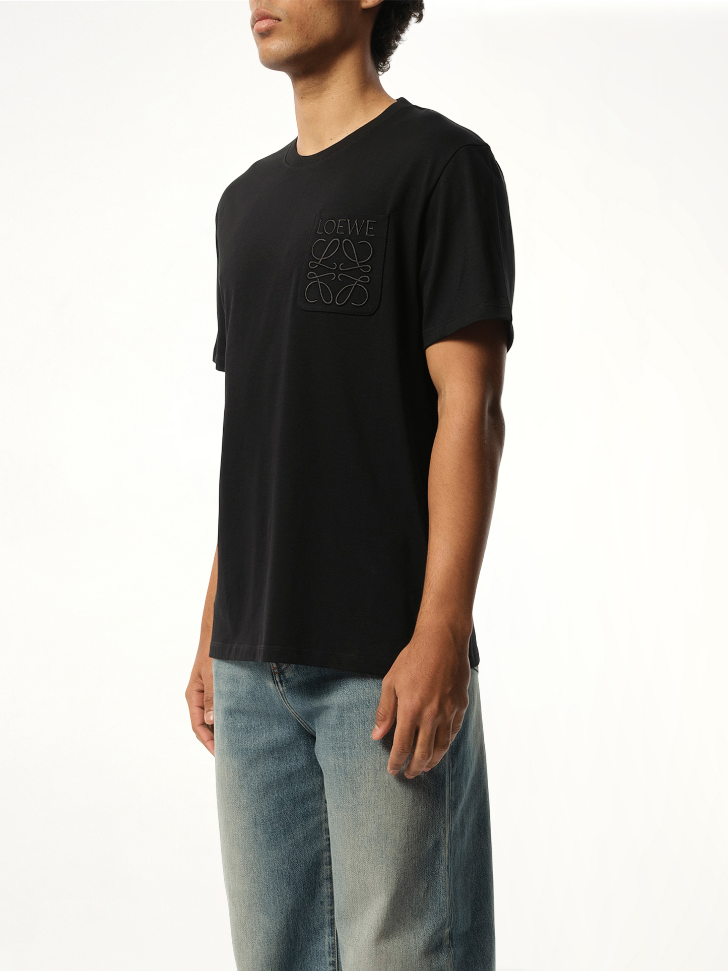 Relaxed Anagram T-Shirt in Black