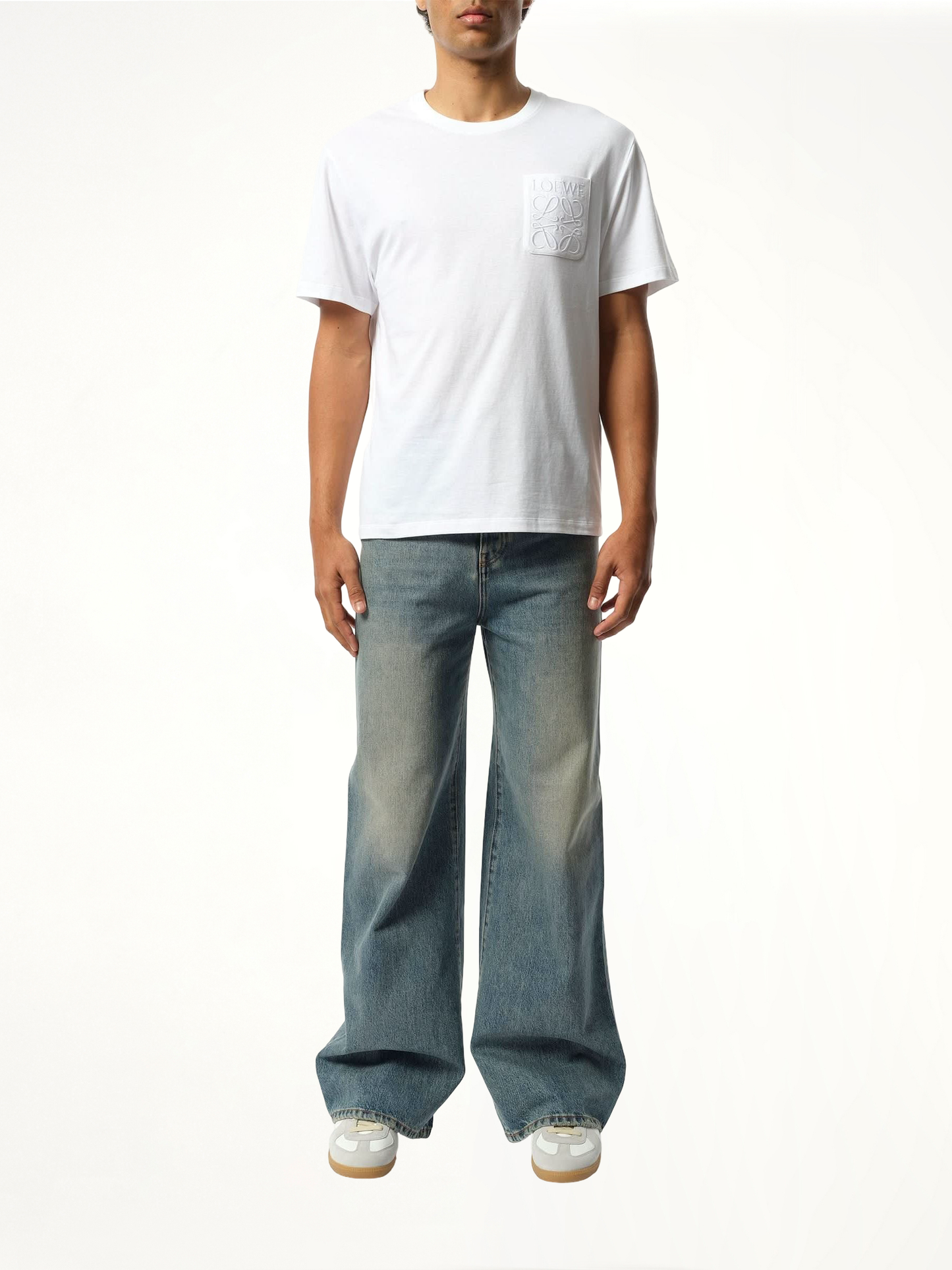 Relaxed Anagram T-Shirt in White