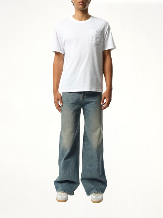 Relaxed Anagram T-Shirt in White