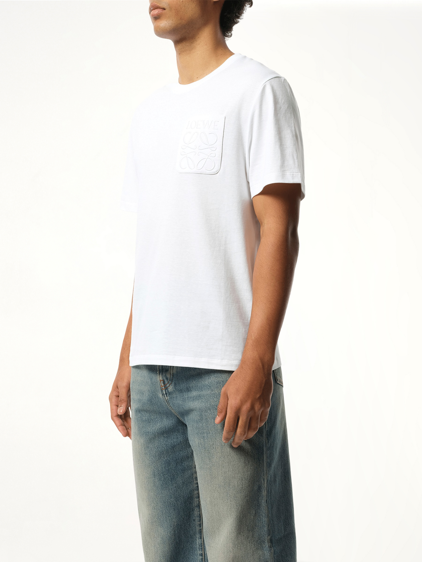 Relaxed Anagram T-Shirt in White