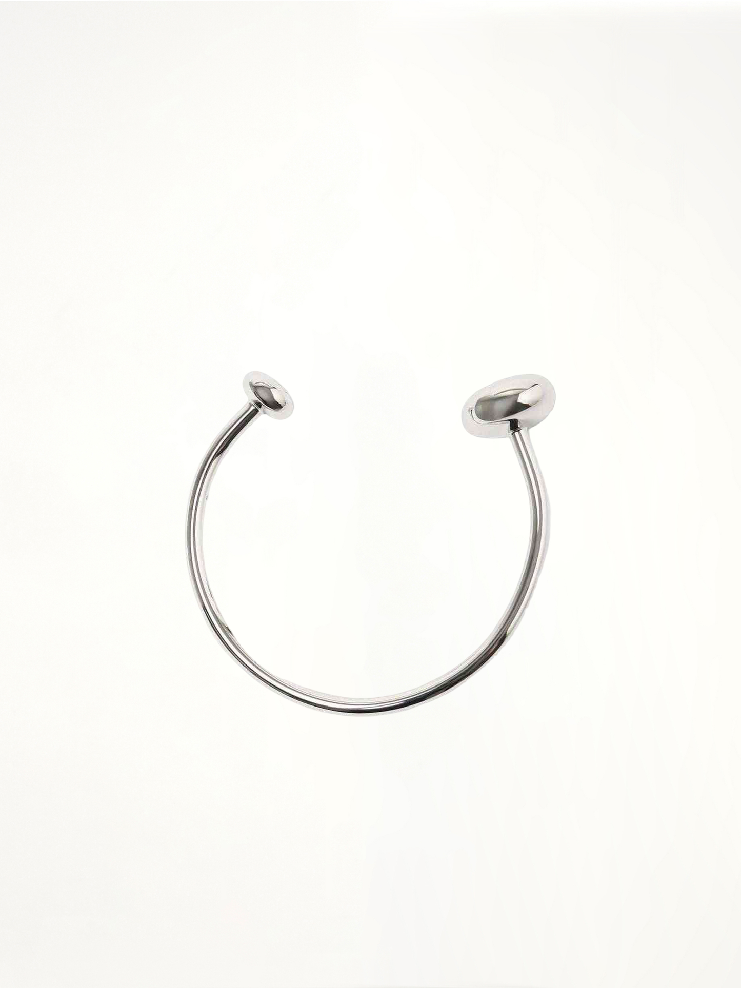 Anagram Pebble Cuff in Silver
