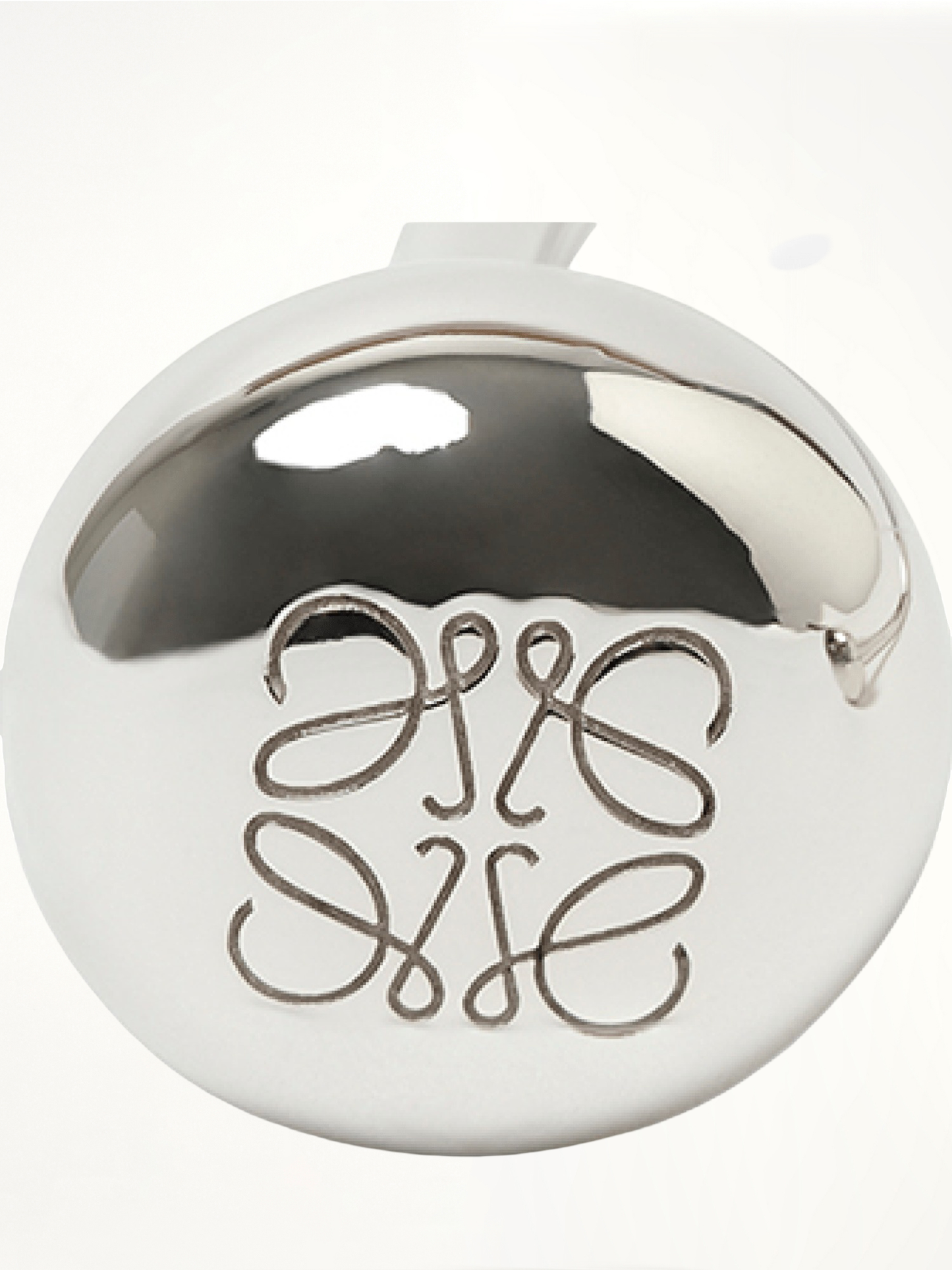 Anagram Pebble Cuff in Silver