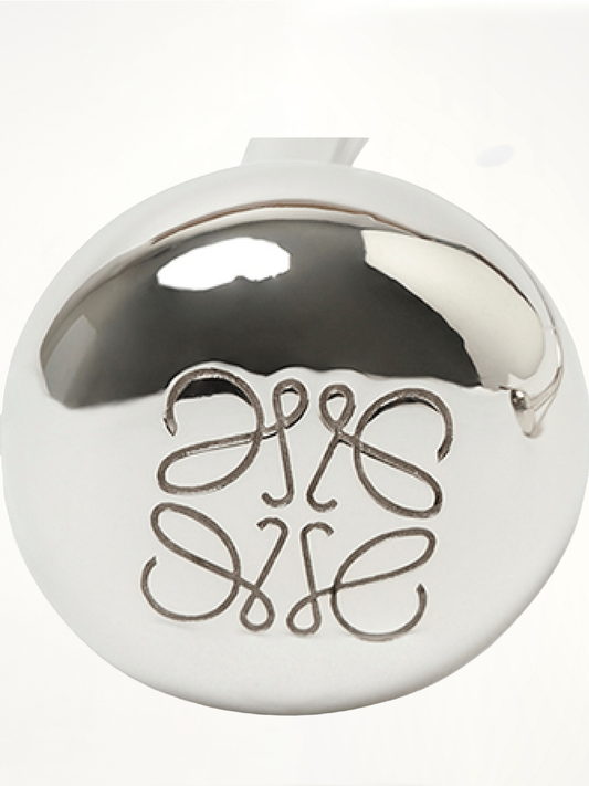 Anagram Pebble Cuff in Silver