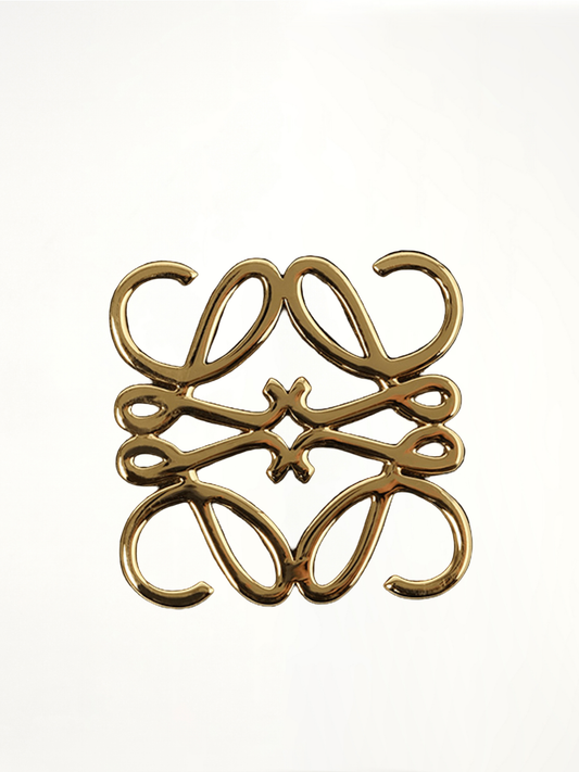 Anagram Puffer Plain Card Holder in Black