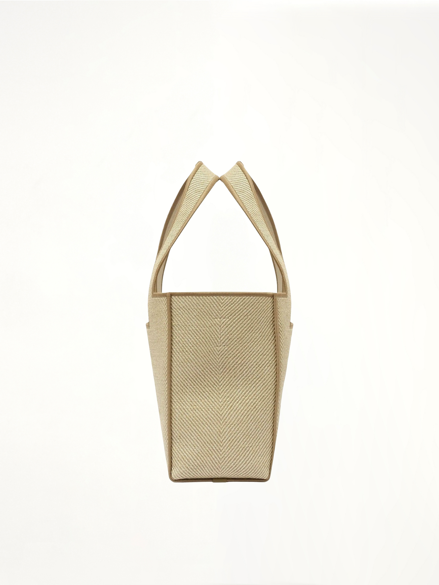 Loewe Font Tote Small Bag in Ecru