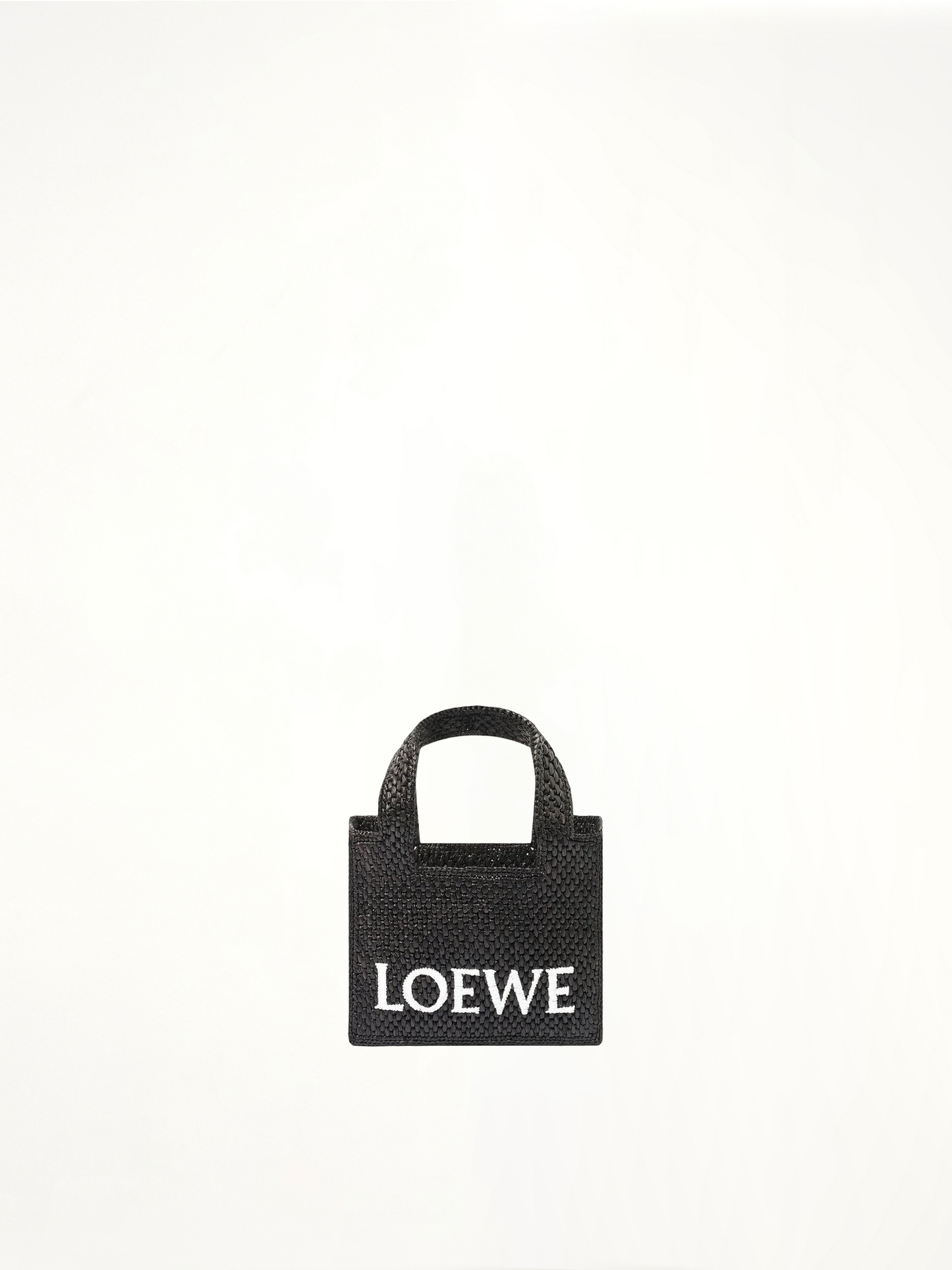 Loewe Font Tote Mini Bag in Black