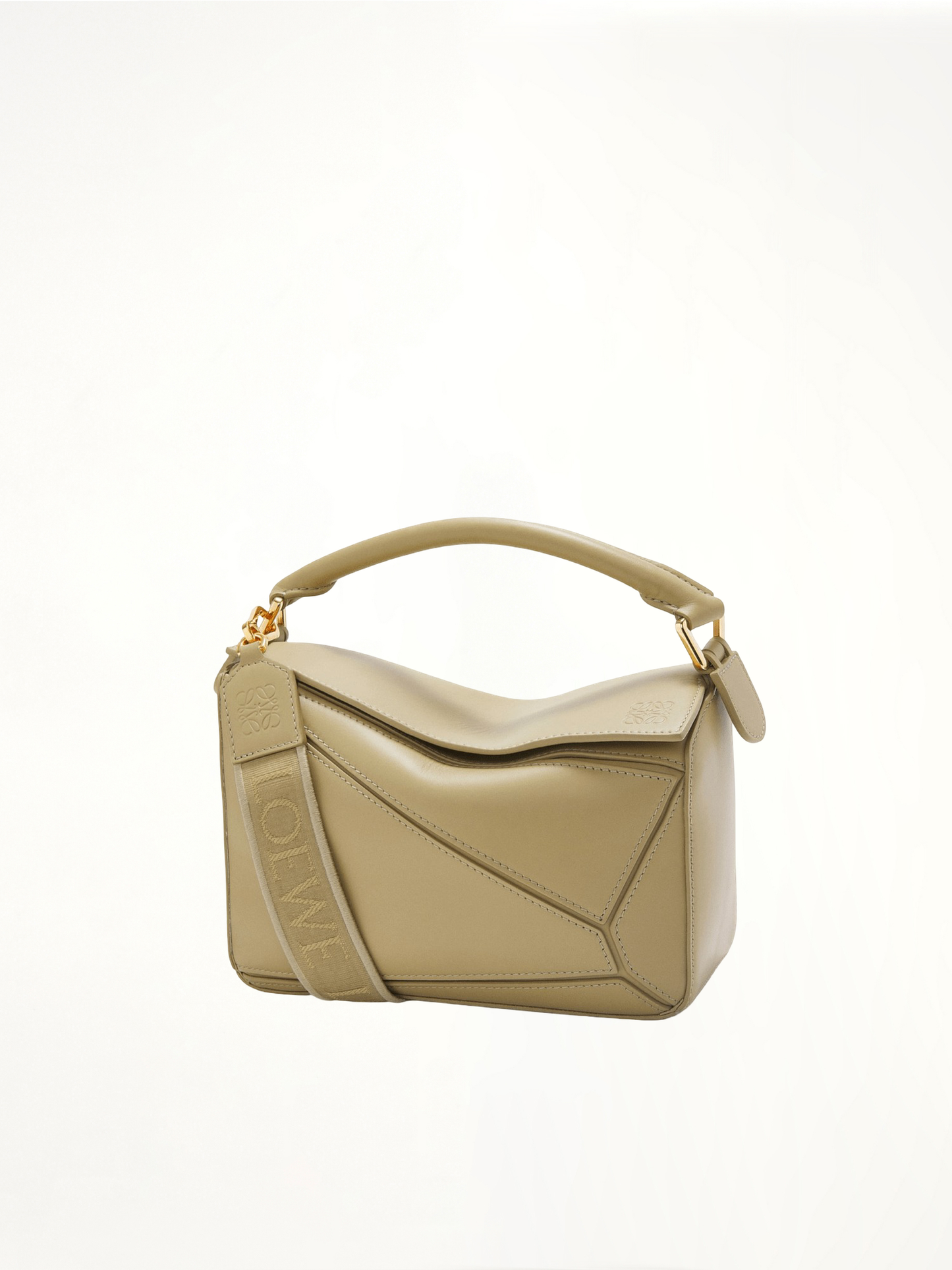 Puzzle Small Bag in Clay Green