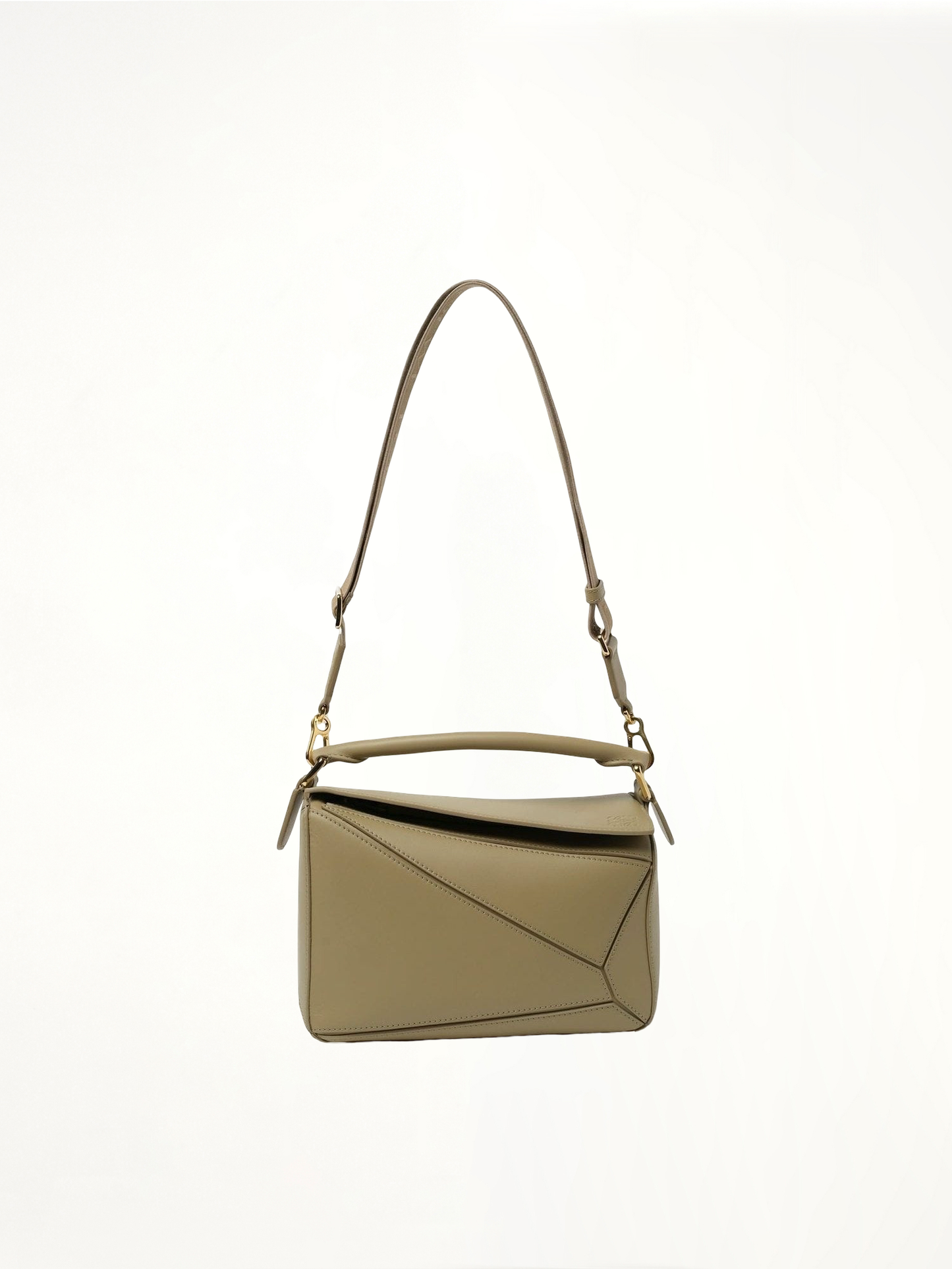 Puzzle Small Bag in Clay Green