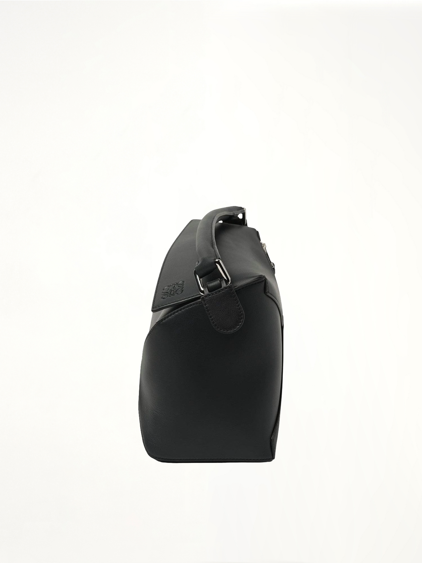 Puzzle Edge Bag in Black