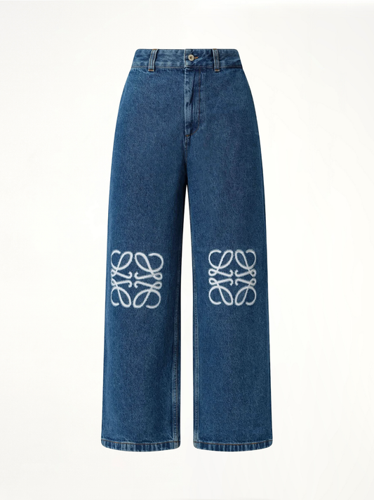 Anagram Baggy Jeans AF in Jeans Blue