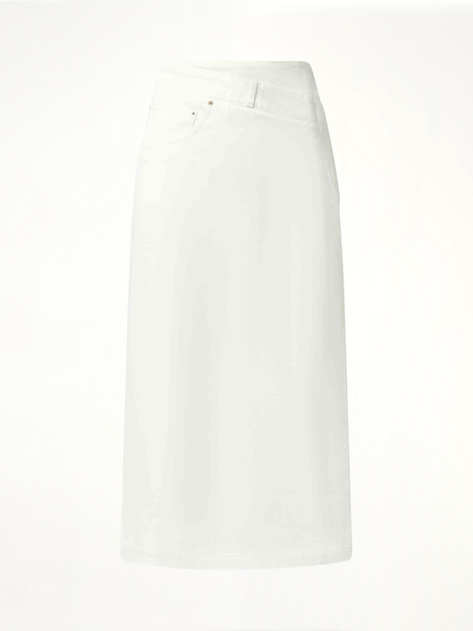 Deconstructed Skirt AF in White