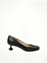 Toy Pump 45 in Black Side View | LOEWE