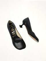 Toy Pump 45 in Black Top View | LOEWE