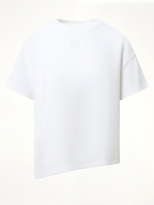 Asymmetric T-Shirt in White