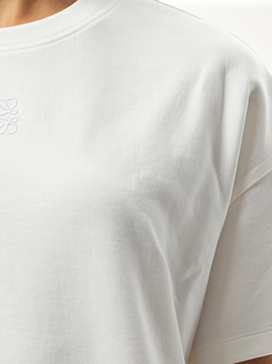 Asymmetric T-Shirt in White