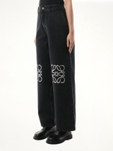Anagram Baggy Jeans AF in Black