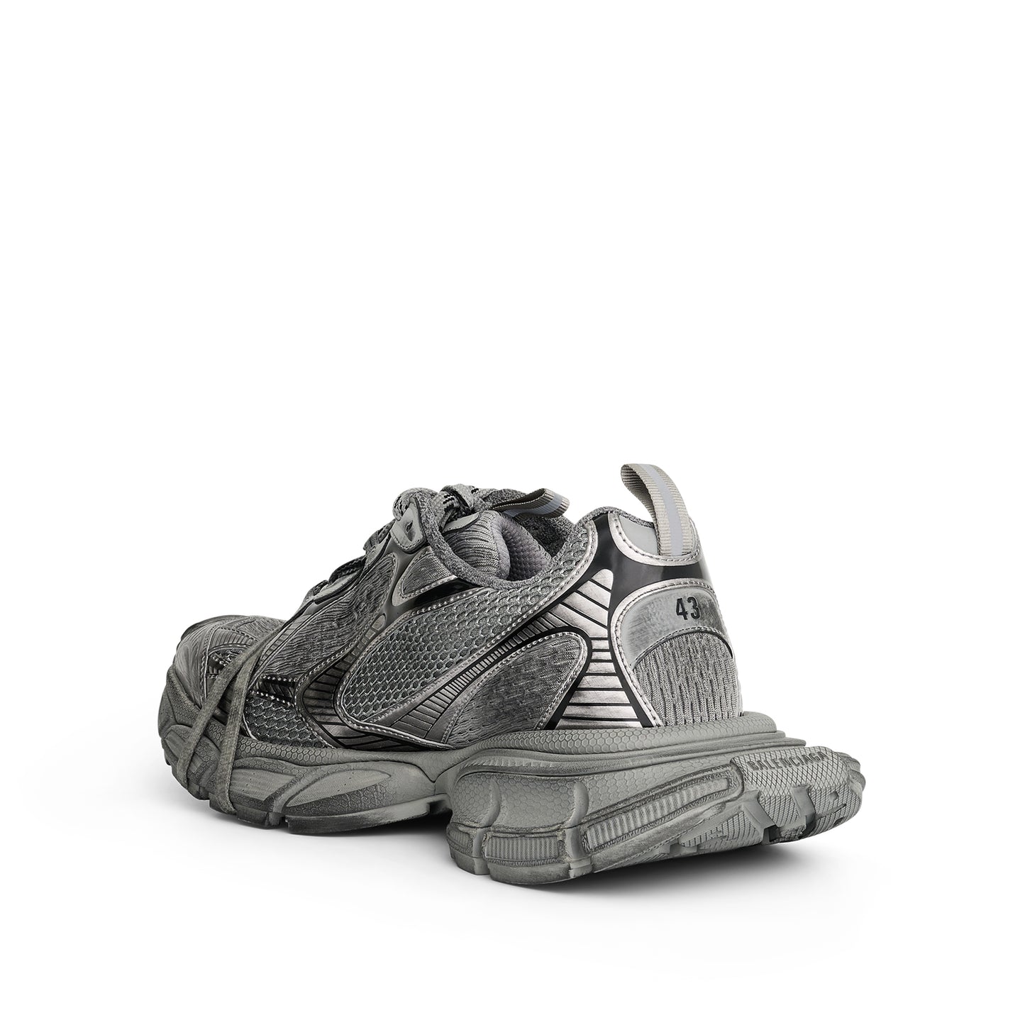 3XL Sneaker in Grey/Black