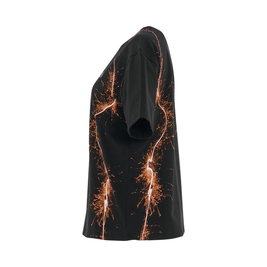 Fireworks Organic T-Shirt in Black