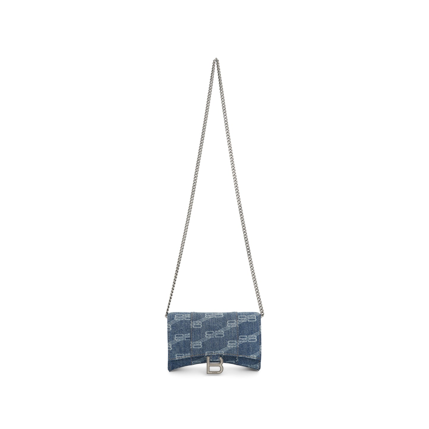 Hourglass Wallet On Chain in Blue