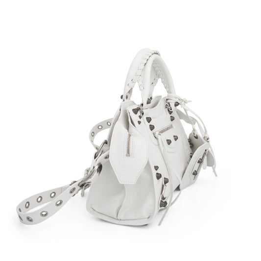 Neo Cagole City Small Handbag in Optic White