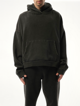 Heavy Hood in Washed Black