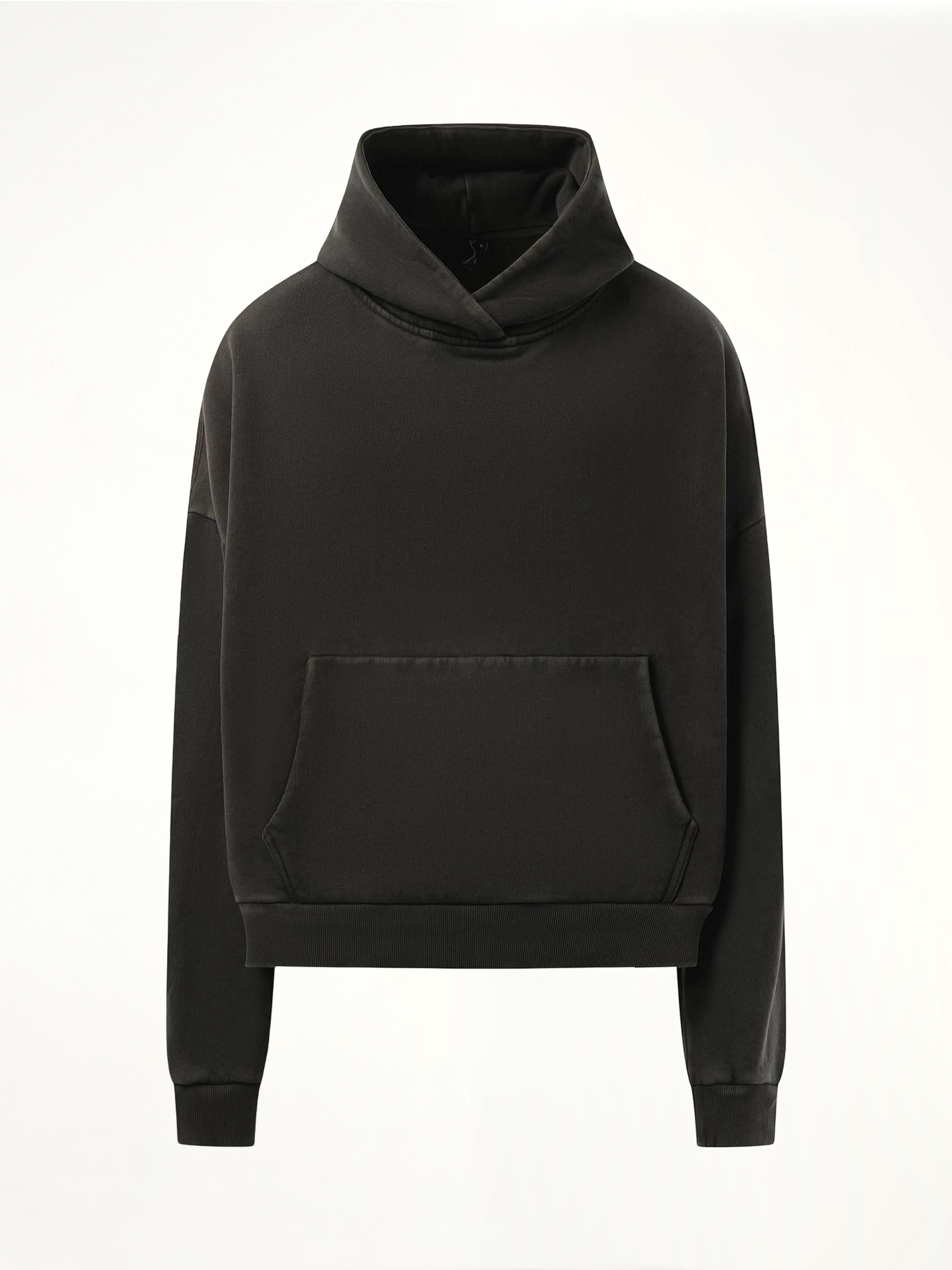 Heavy Hood in Washed Black