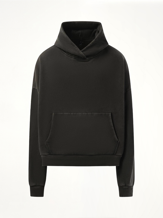 Heavy Hood in Washed Black