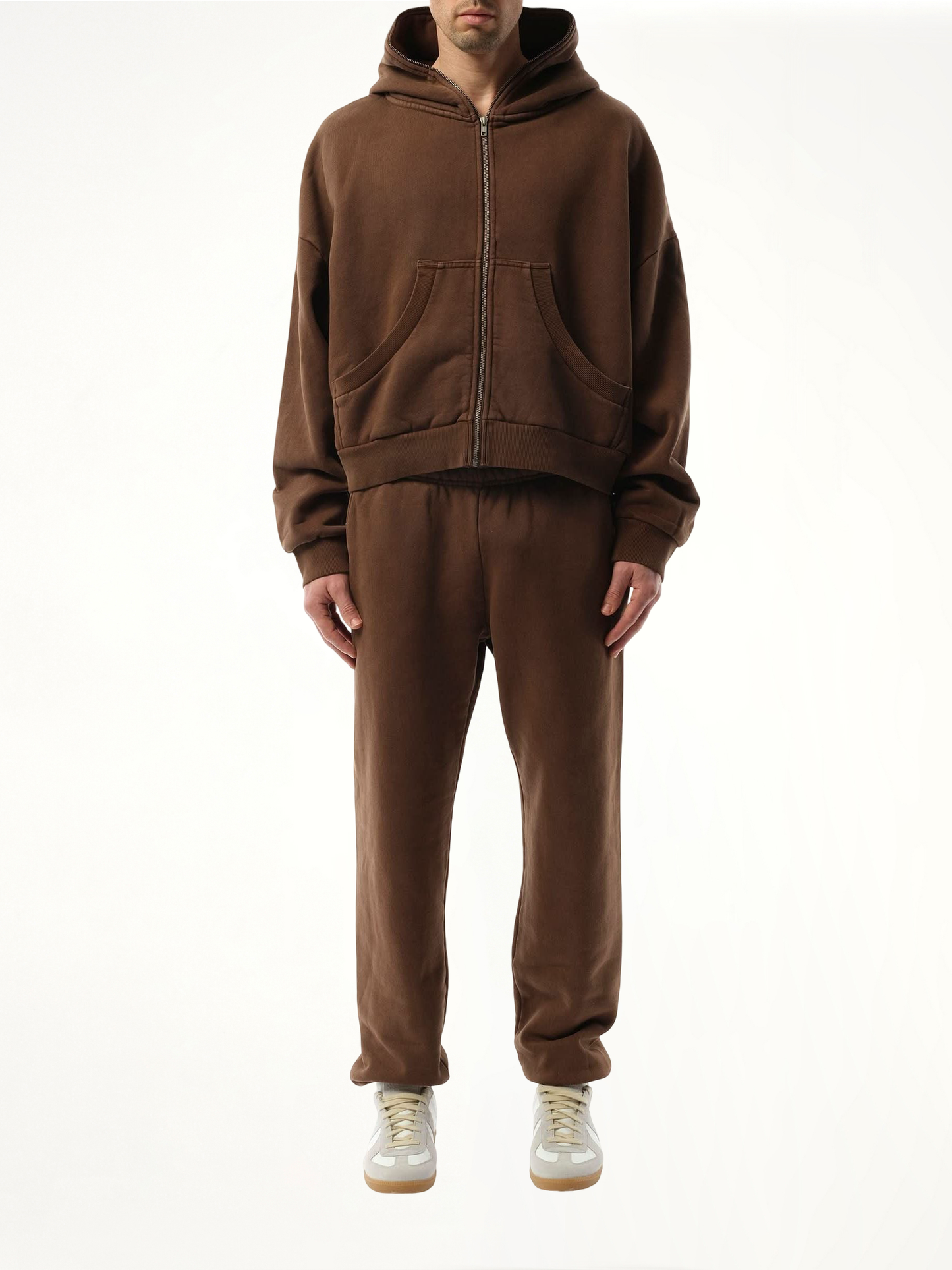 Eternal Zip Hoodie in Brunette